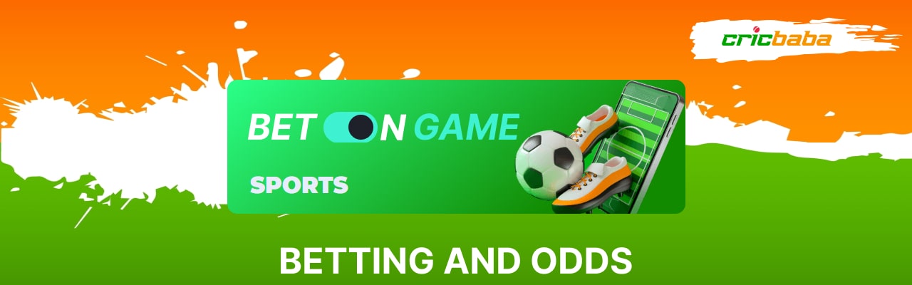 Online sports betting and odds at bet on game