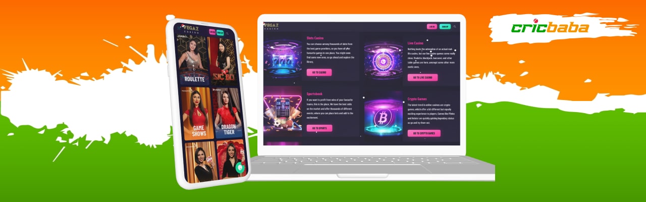 Vegaz casino app and mobile