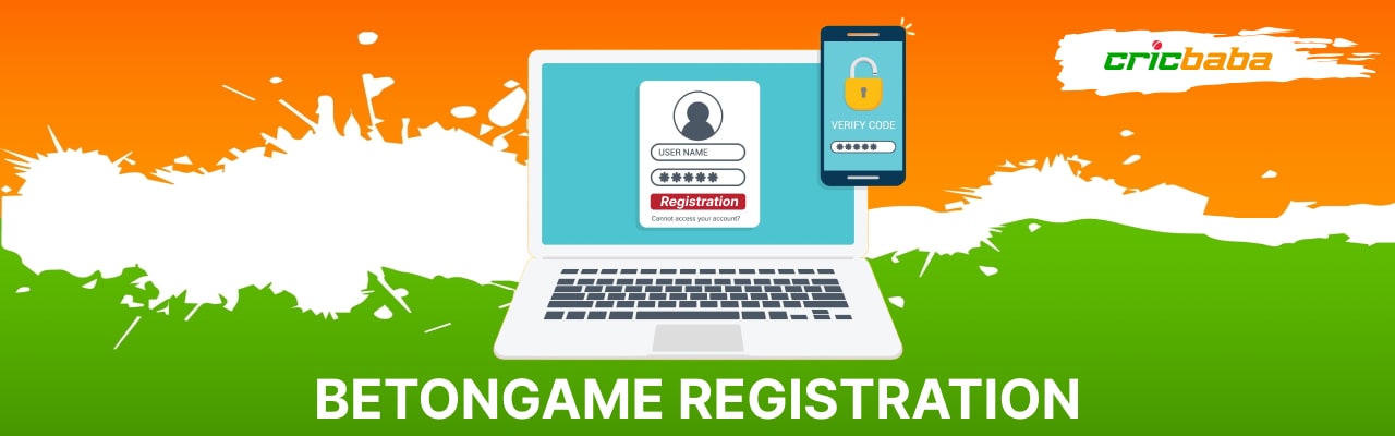 Register on betongame