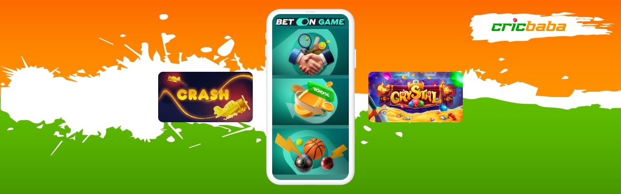 Sports betting and casino games at betongame app