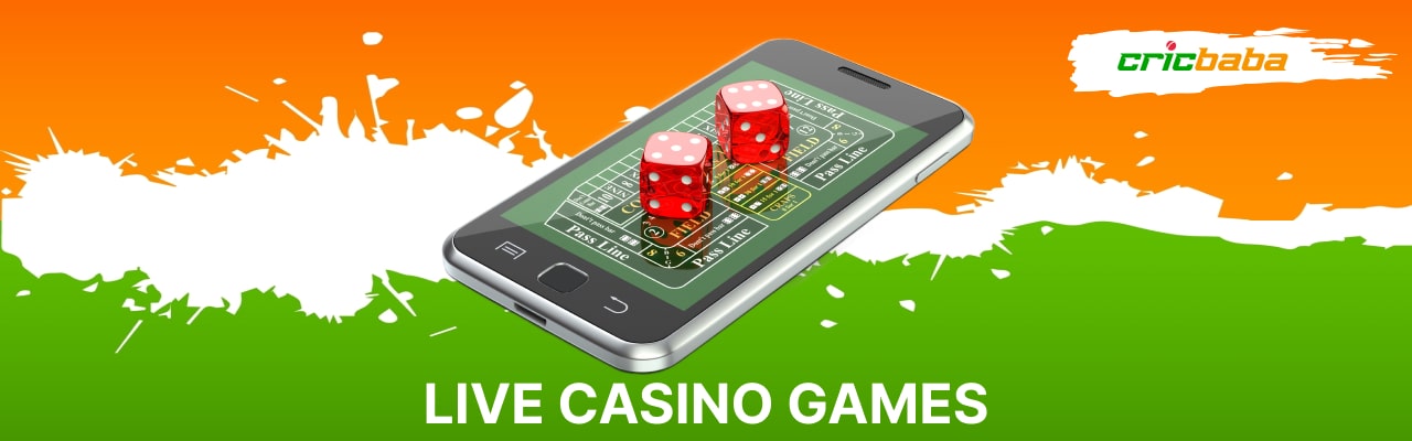 Live casino games in india